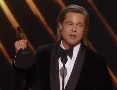 Miniatura: Brad Pitt nagrodzony Oscarem za rolę...